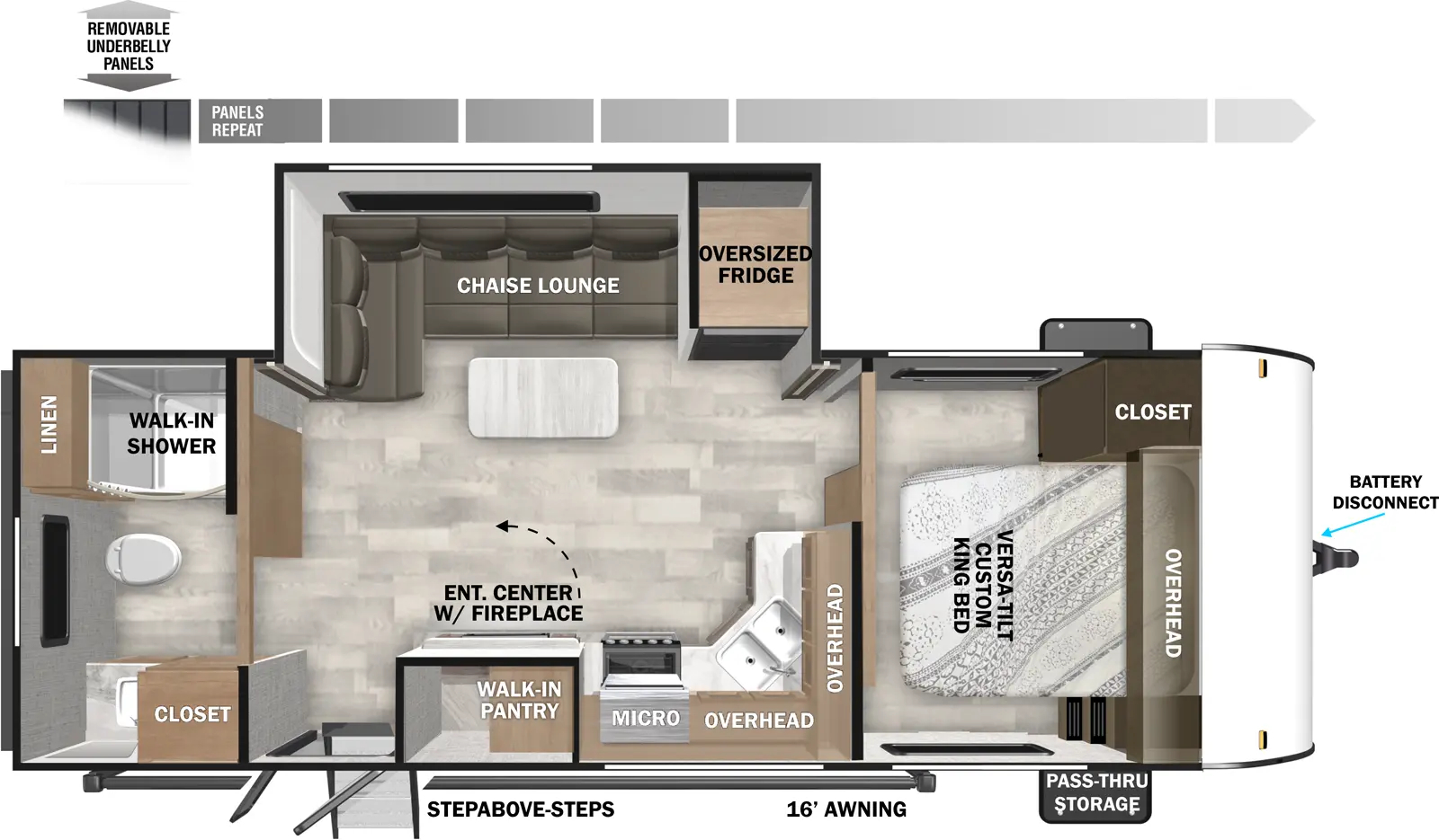 Salem Southwest T22RBS Floorplan